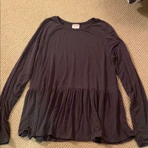 long sleeve with peplum